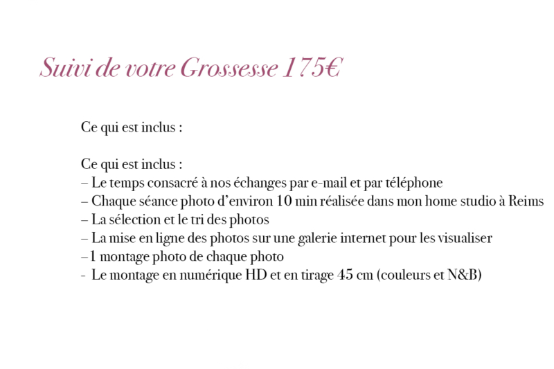 suivi de grossesse